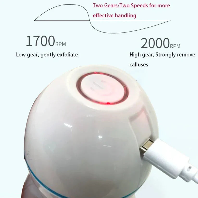 Electric Vacuum Foot Grinder