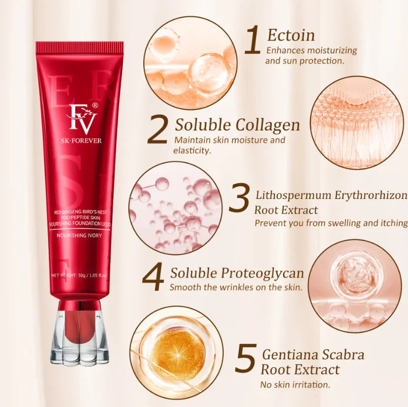 FV Foundation, Oil Absorb Ivory Liquid